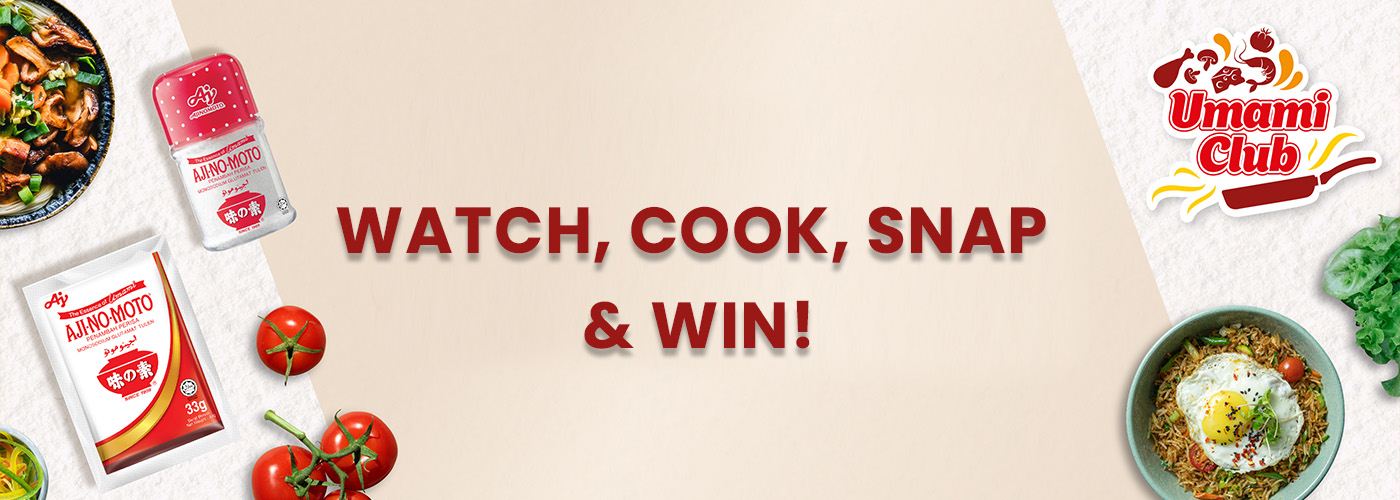 Watch, Cook, Snap & Win!