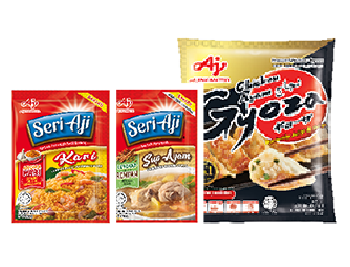 Launch of Seri-Aji® Curry Flavour Fried Rice, Chicken Soup Seasoning & “Ajinomoto Gyoza”