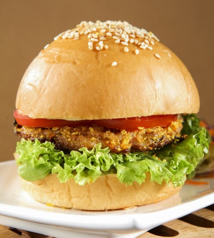 Burger Taufu Vegetarian