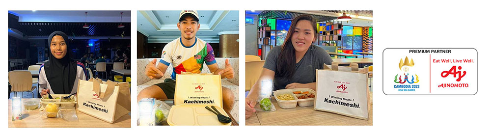 Ajinomoto (M) Berhad continues to support National Athletes at the 32nd SEA Games, Cambodia 2023