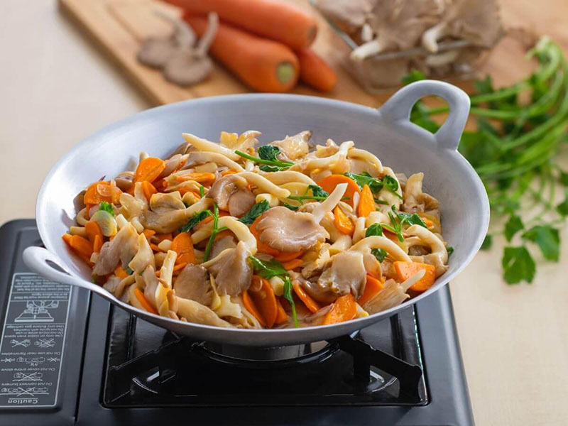 vegetable stir fry recipe #4 mushroom with chinese celery