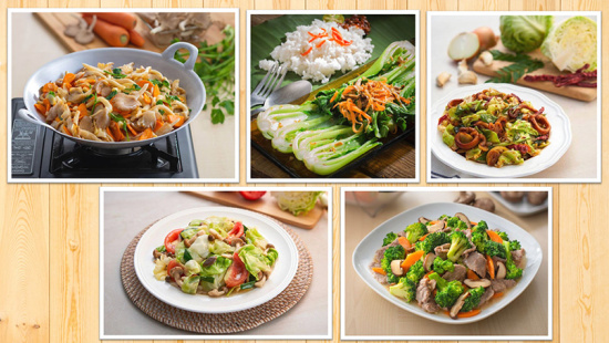 5 Chinese Style Stir Fry Vegetables Recipe