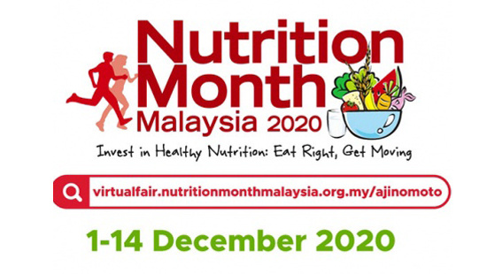 Ajinomoto Continues To Be Main Sponsor of The Nutrition Month Malaysia Annual Event-Promoting “Healthy Eating, Active Living”