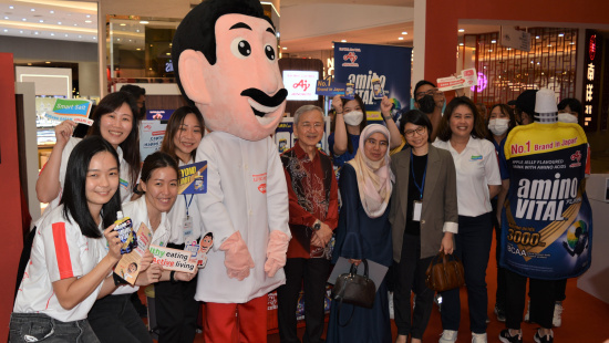 Ajinomoto Malaysia Promotes “Eat Healthy, Live Active” to Malaysians at NMM 2023