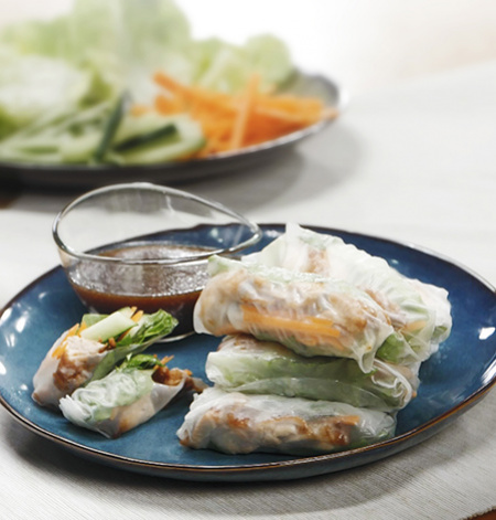 Chicken Teriyaki Vietnamese Roll