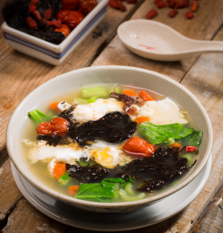 Chinese Mustard Seaweed Soup