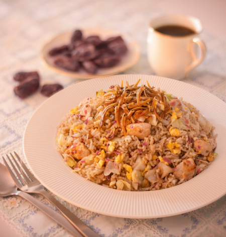 Ginger Torch Flower Fried Rice