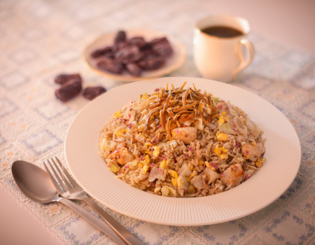 Ginger Torch Flower Fried Rice